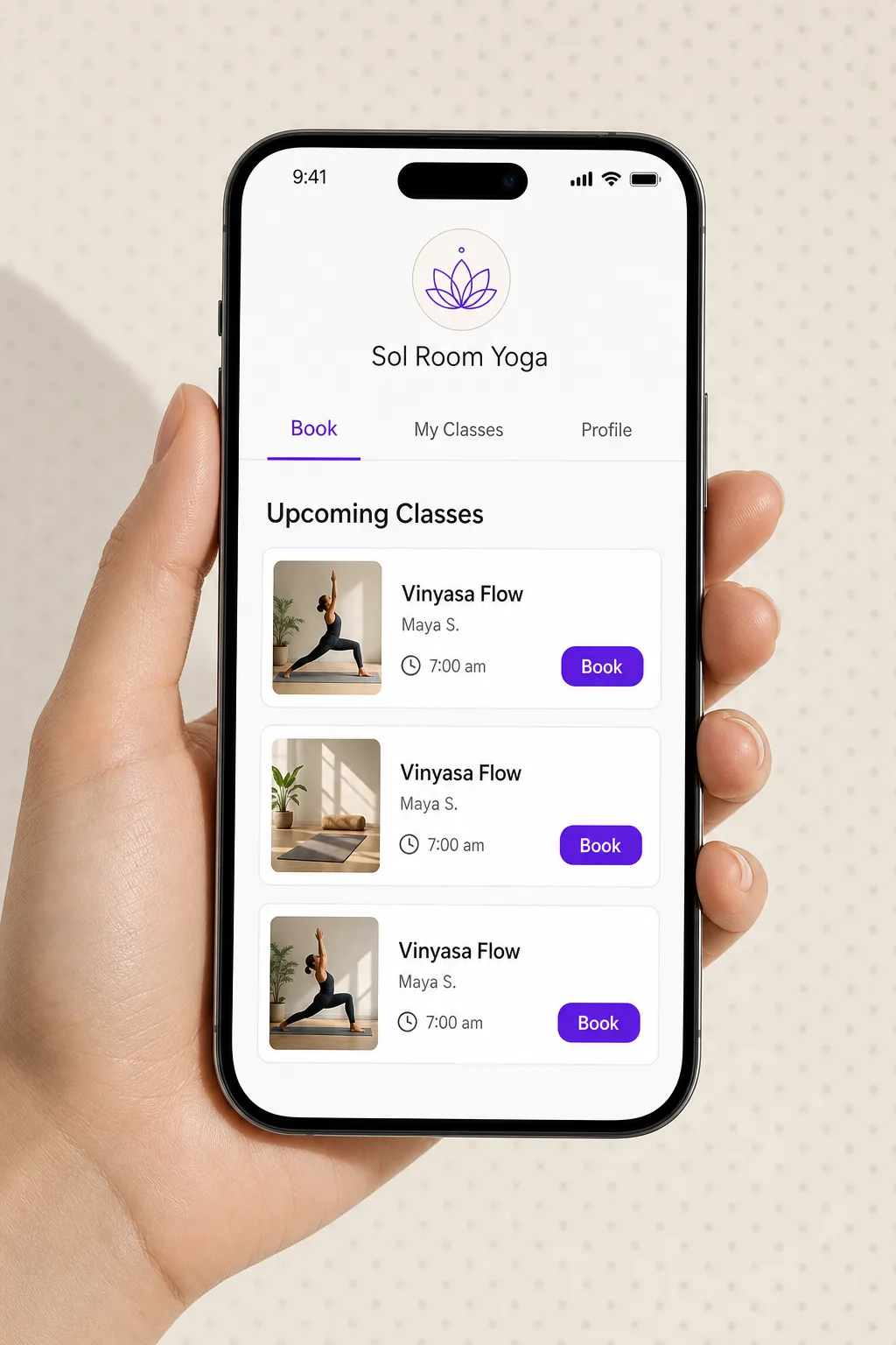 Vibefam branded member mobile app